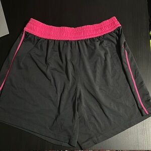 Women’s Nike Grey Shorts with Pink Accents